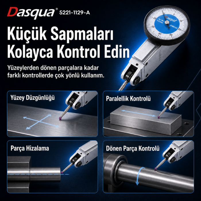 Dasqua 5221-1129-A ile yüzey ve salgı kontrolü