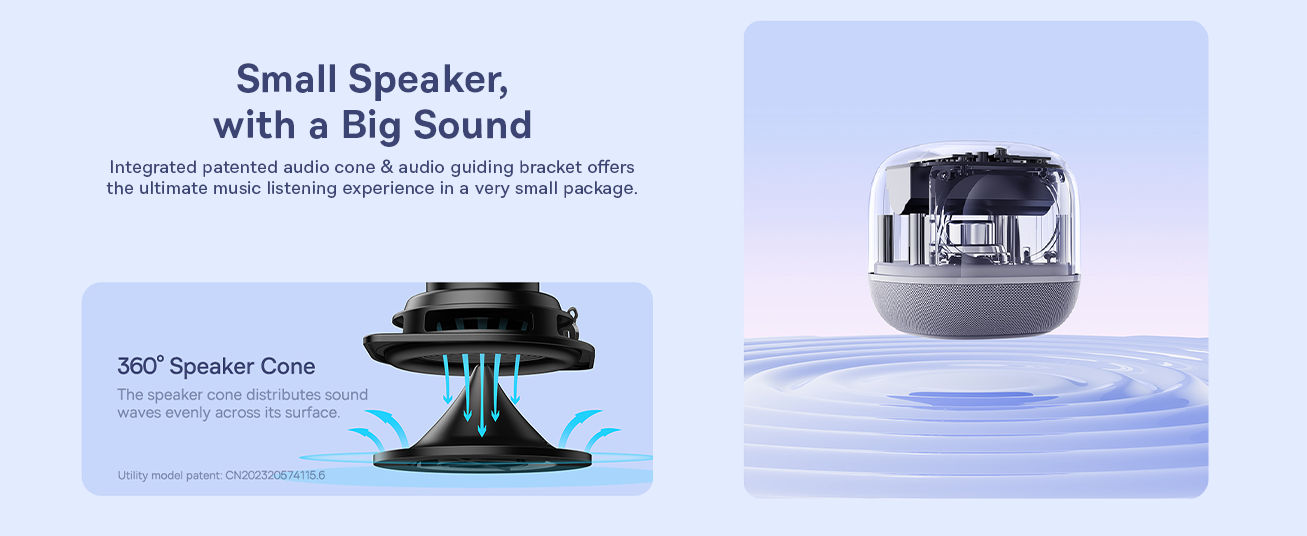 Baseus AeQur V2 Portable Wireless TWS Speaker