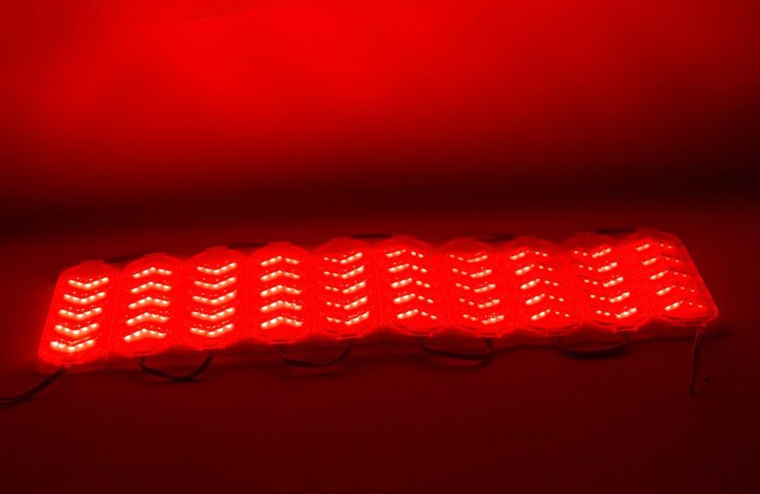 12 Volt 3.6 Watt Kırmızı Flaşlı Yanıp Sönen Modül Led