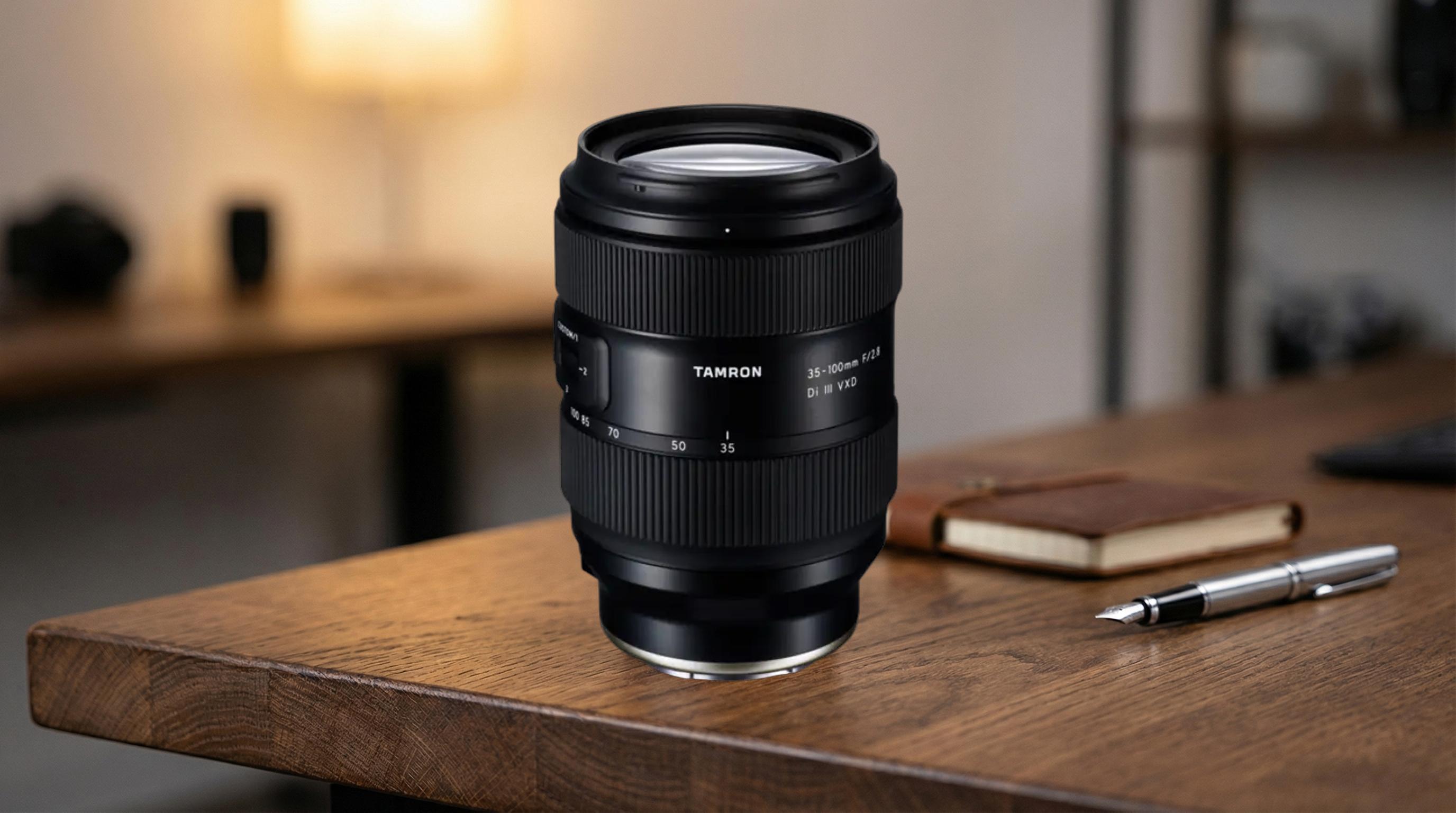 Tamron kompakt ve hafif tasarım görseli