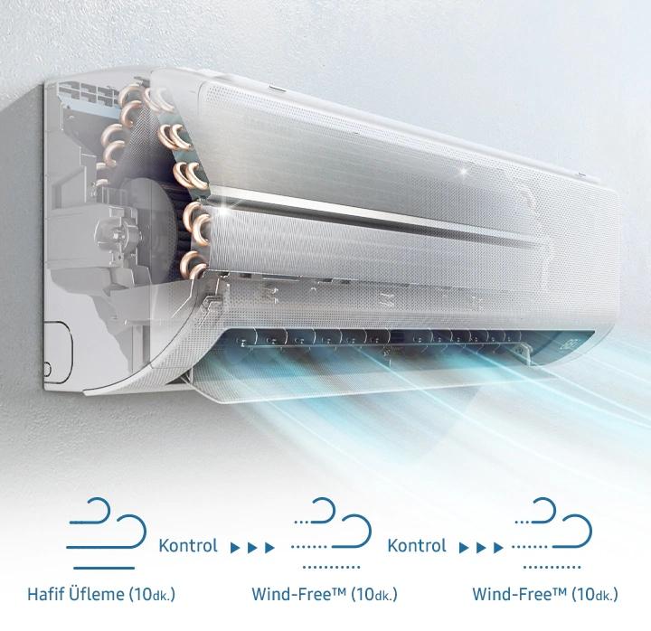 Samsung AR70F18C1DB/SK Windfree Premium Black 18000BTU Duvar Tipi Split Klima