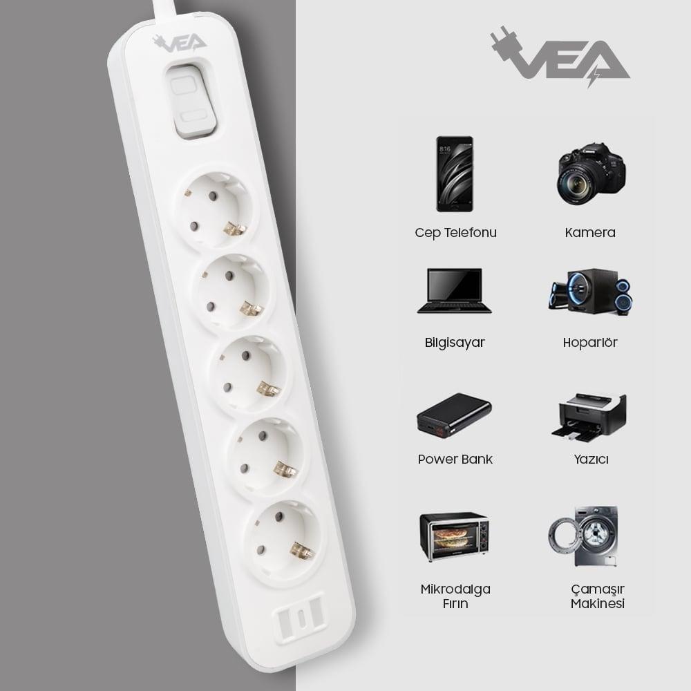 Vea Ve-Nova105 Priz Kullanım Alanları