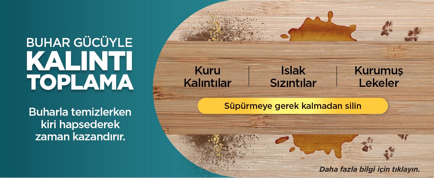 Shark SteamPickUp 3-in-1 Buharlı Sert Zemin Temizleyici