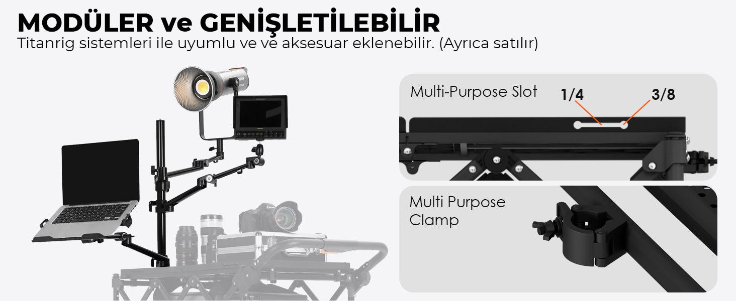 Titanrig sistemi aksesuarları