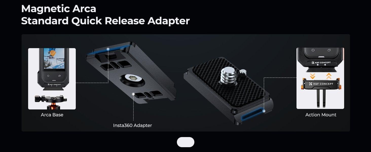 K&F Concept Insta360 X5 için Kamera Kafesi