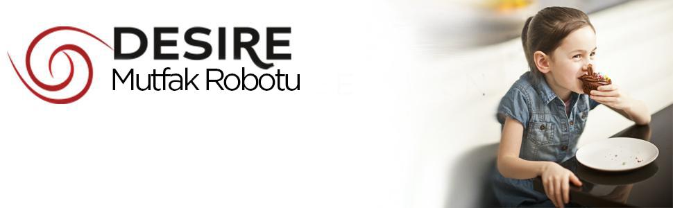 Russell Hobbs, 23480-56, Mutfak Aleti, Desire Mutfak Robotu, yiyecek, Kitchen Machine, Food, Red,