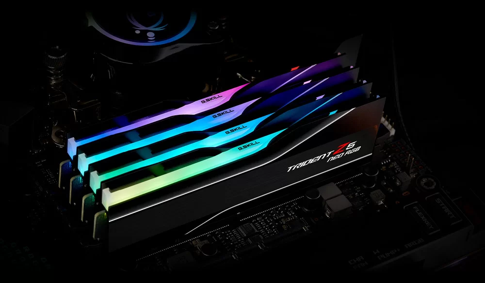 trident z5 neo rgb ddr5 bellek