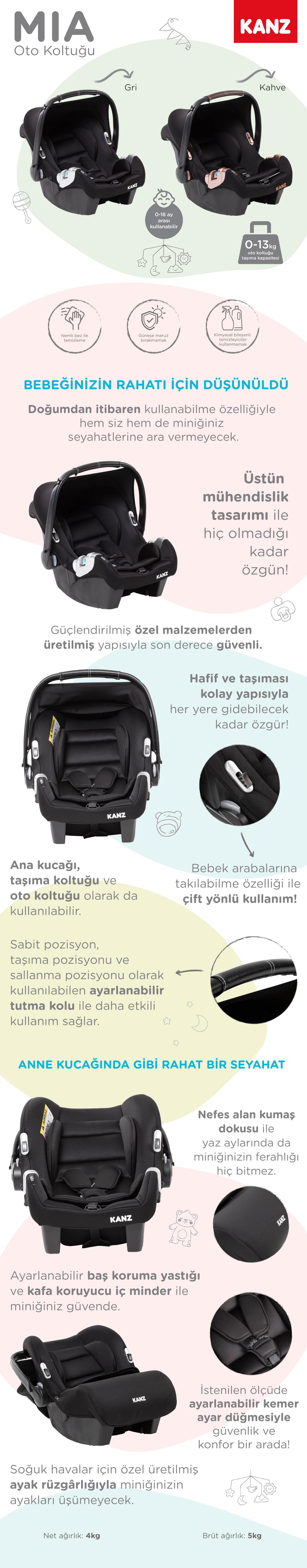 Mia Lite oto koltuğu
