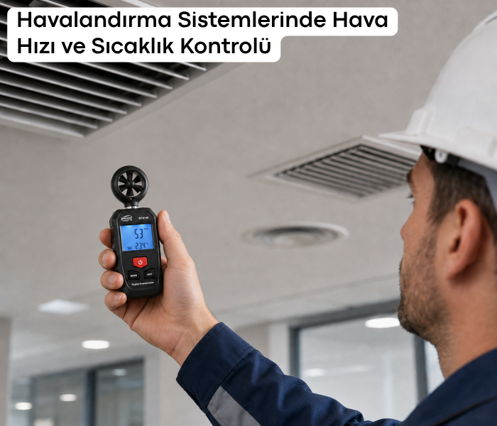 rüzgar ve sıcaklık ölçüm cihazı