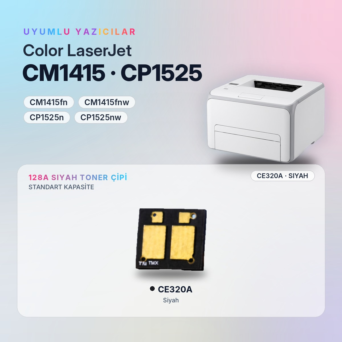 CE320A Toner Çipi