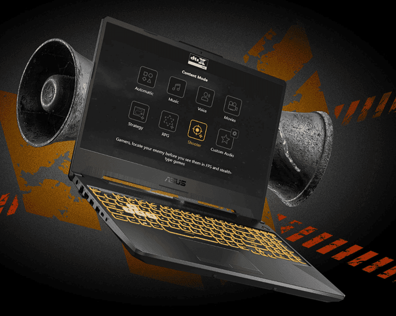 ASUS TUF dayanıklılık ve soğutma sistemi