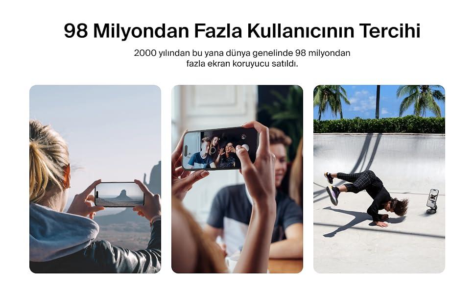 ScreenForce InvisiGlass Ekran Koruyucu