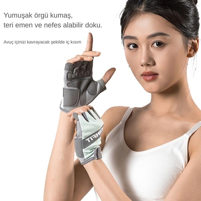 Joinfit Fitness ve Ağırlık Eldiveni Pembe 6