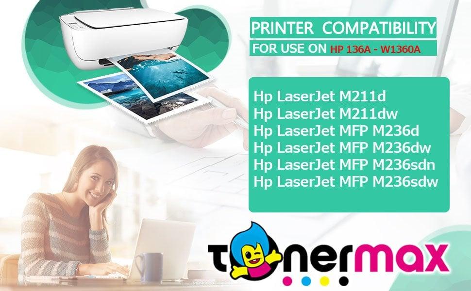 Hp 136A-W1360A Muadil Toner - Çipli/ M211 / M236