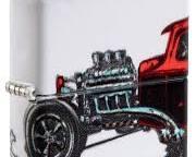 Zippo Çakmak 48660 Hot Rod Design resmi