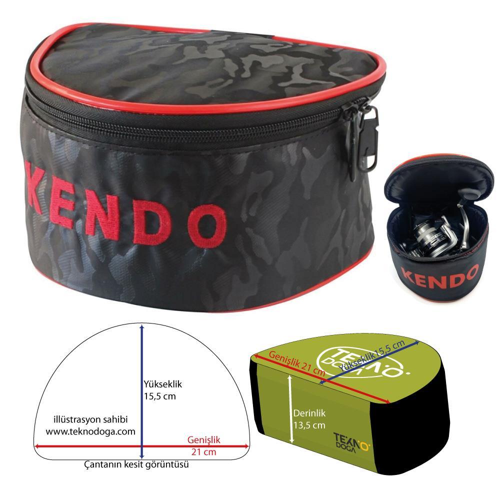 Kendo Olta Makinesi Taşıma Çantası, Yumuşak Dolgulu
