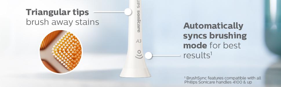 Philips Sonicare Premium Hepsi Bir Arada (A3) yedek diş fırçası başlıkları