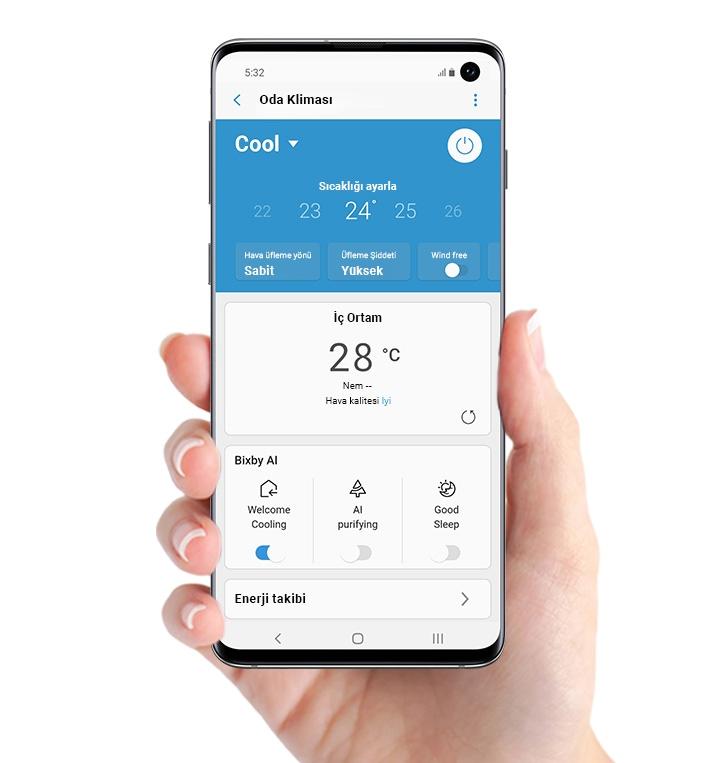 Klimanızı her zaman her yerden kontrol etmenin ayrıcalığını yaşayın