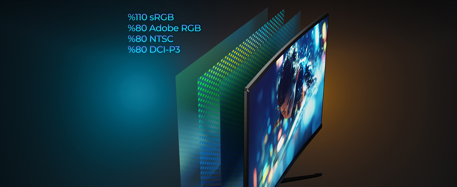James Donkey Rion R10 24″ 165Hz 1Ms FHD VA Gaming Monitör