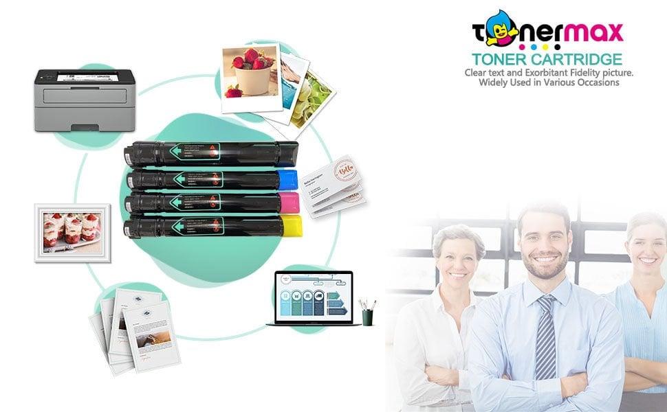 Xerox WorkCentre 7525 Muadil Toneri Set / 7530 / 7545 / 7556 / 7830 / 7835 / 7845 / 7855 / 7970