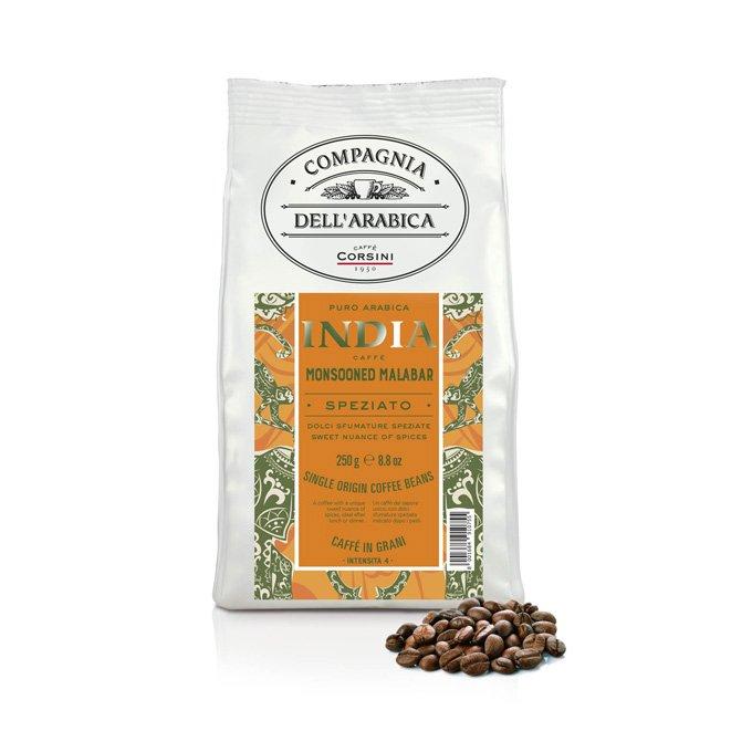 Caffe Corsini Hindistan Monsooned Malaba%100 Arabica Çekirdek Kahve 250GR