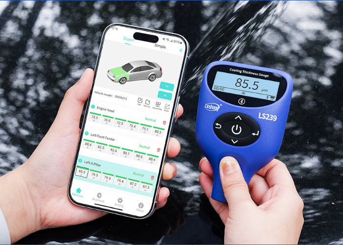 ls239 boya kalınlık ölçer mobil telefon