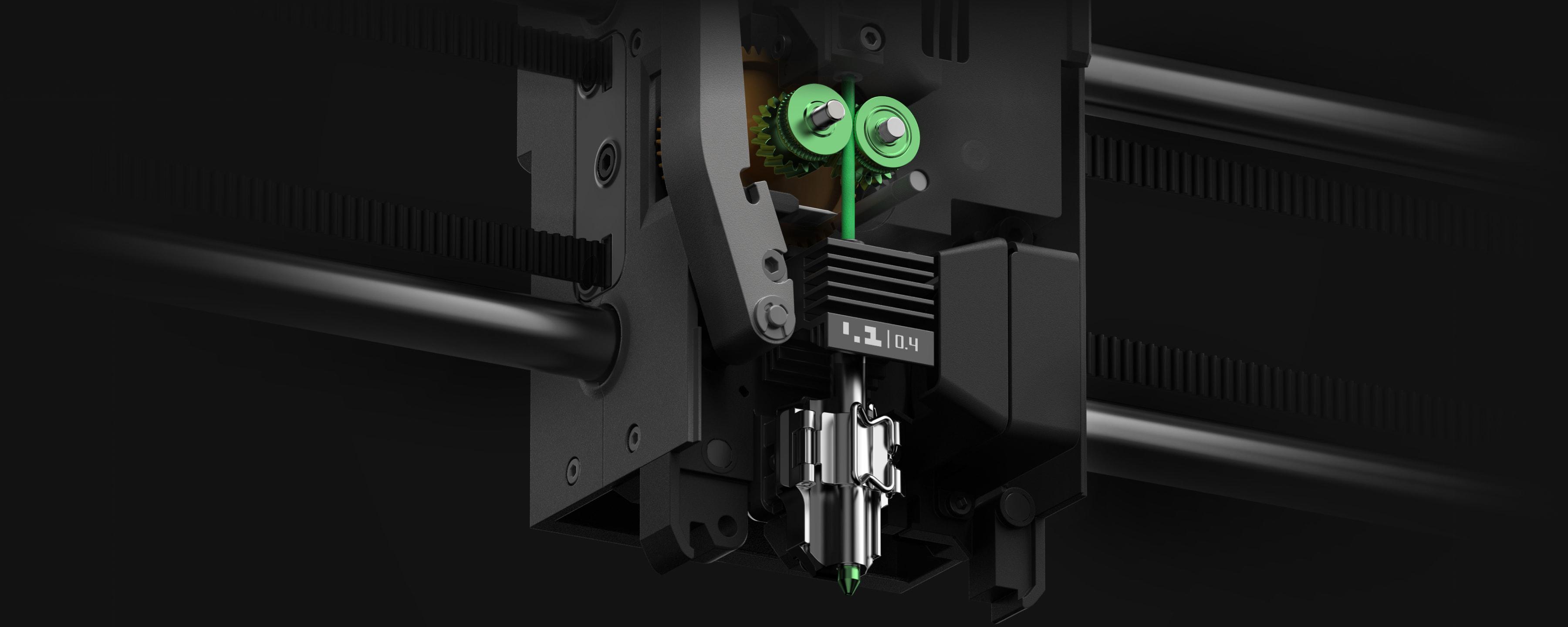 Bambu Lab P2S üretim akışı görseli