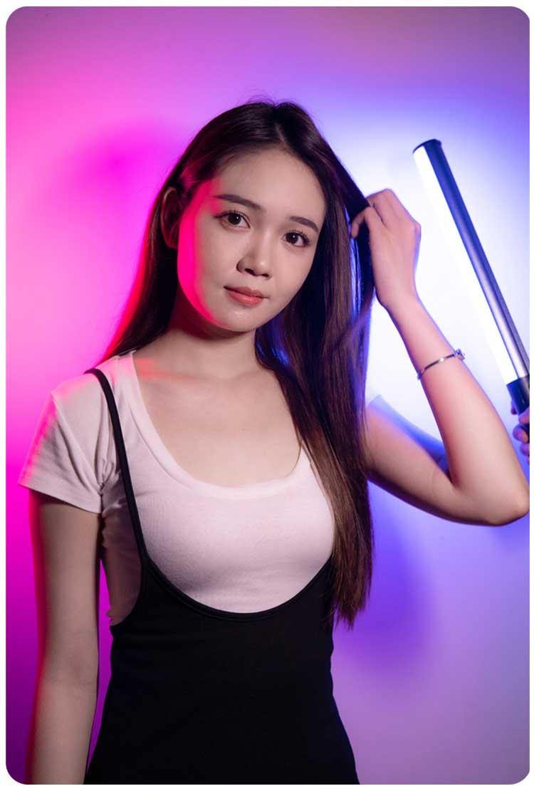 Gdx TB-40 RGB Led Tüp Işık (Uzunluk: 40 cm) Gdx TB-40 RGB Led Tüp Işık (Uzunluk: 40 cm)