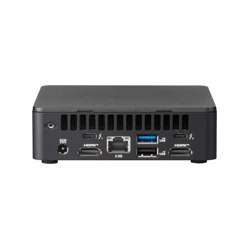 ASUS NUC 13 Pro — açılı genel görünüm