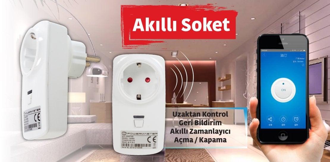 Powermaster Kameralı Smart Akıllı Ev Otomasyon ve Güvenlik Kiti