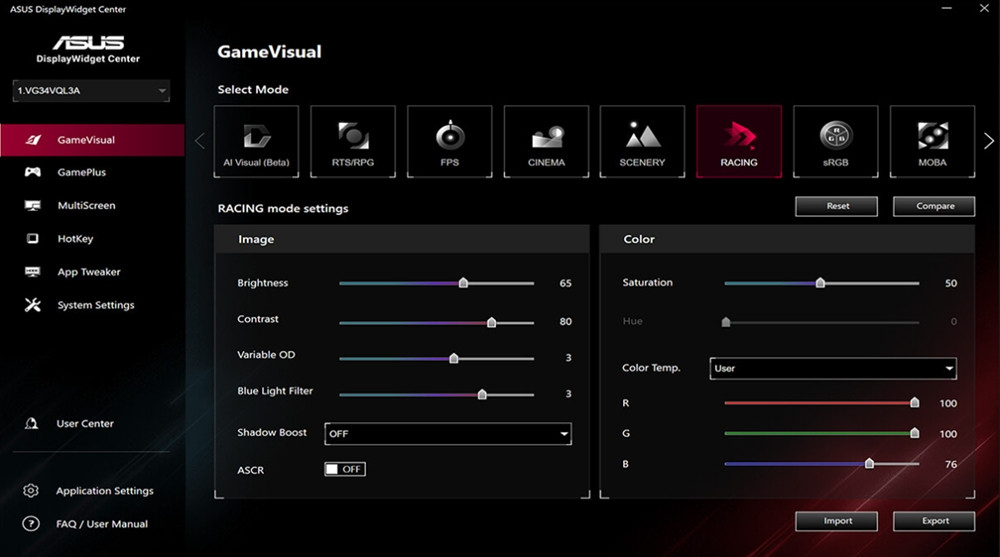 ASUS TUF GAMING VG27AQE5A 27″ 165Hz 0.3ms 2K Stereo Hoparlör QHD Fast IPS Gaming Monitör