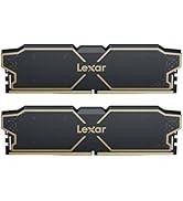 Lexar THOR OC DDR5 RAM 32 GB Kiti (16 GB x 2) 6000 MHz, DRAM 288-Pin UDIMM Masaüstü Belleği, XMP ...