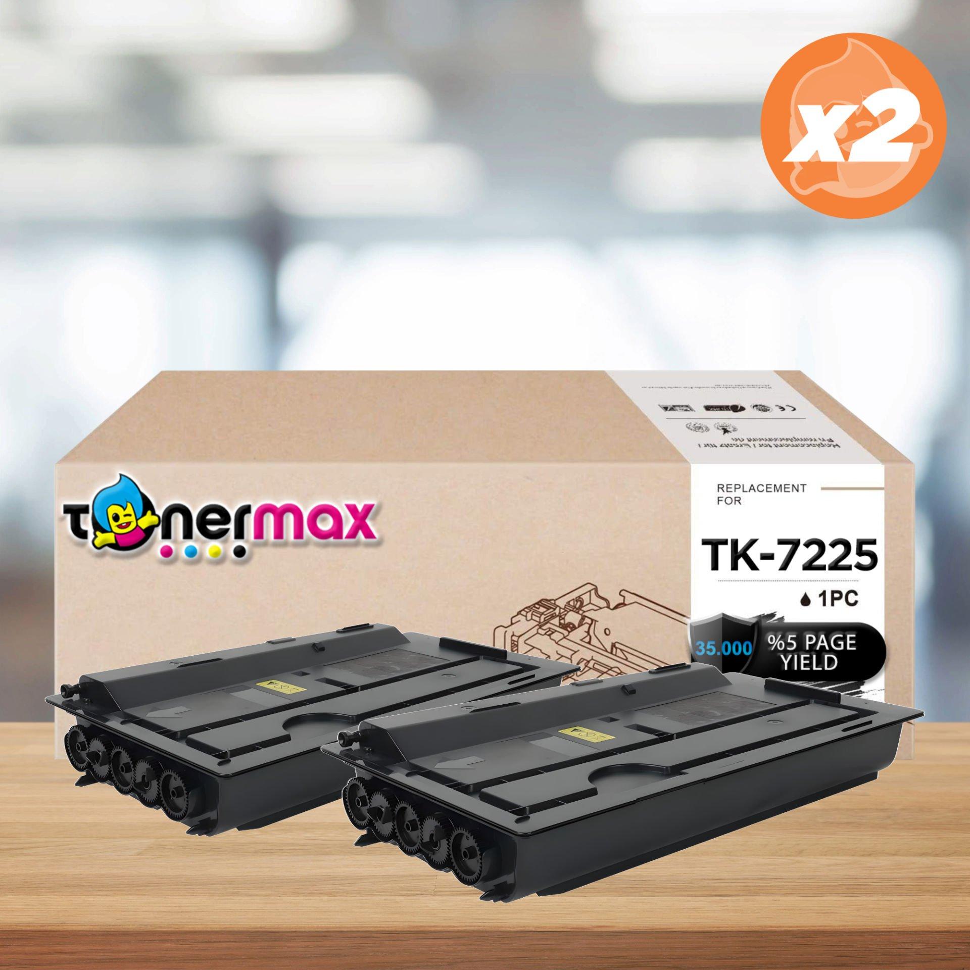 Kyocera TK-7225 Muadil Toner 2'li Avantaj Paket / Taskalfa 4012i