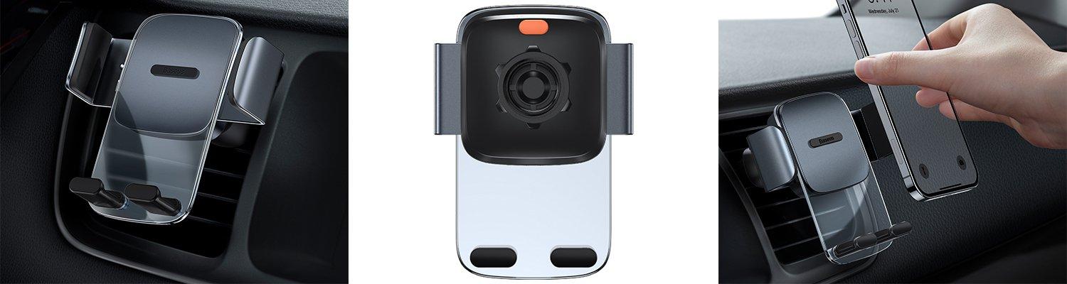 Baseus Easy Control Air Vent Araç İçi Telefon Tutucu