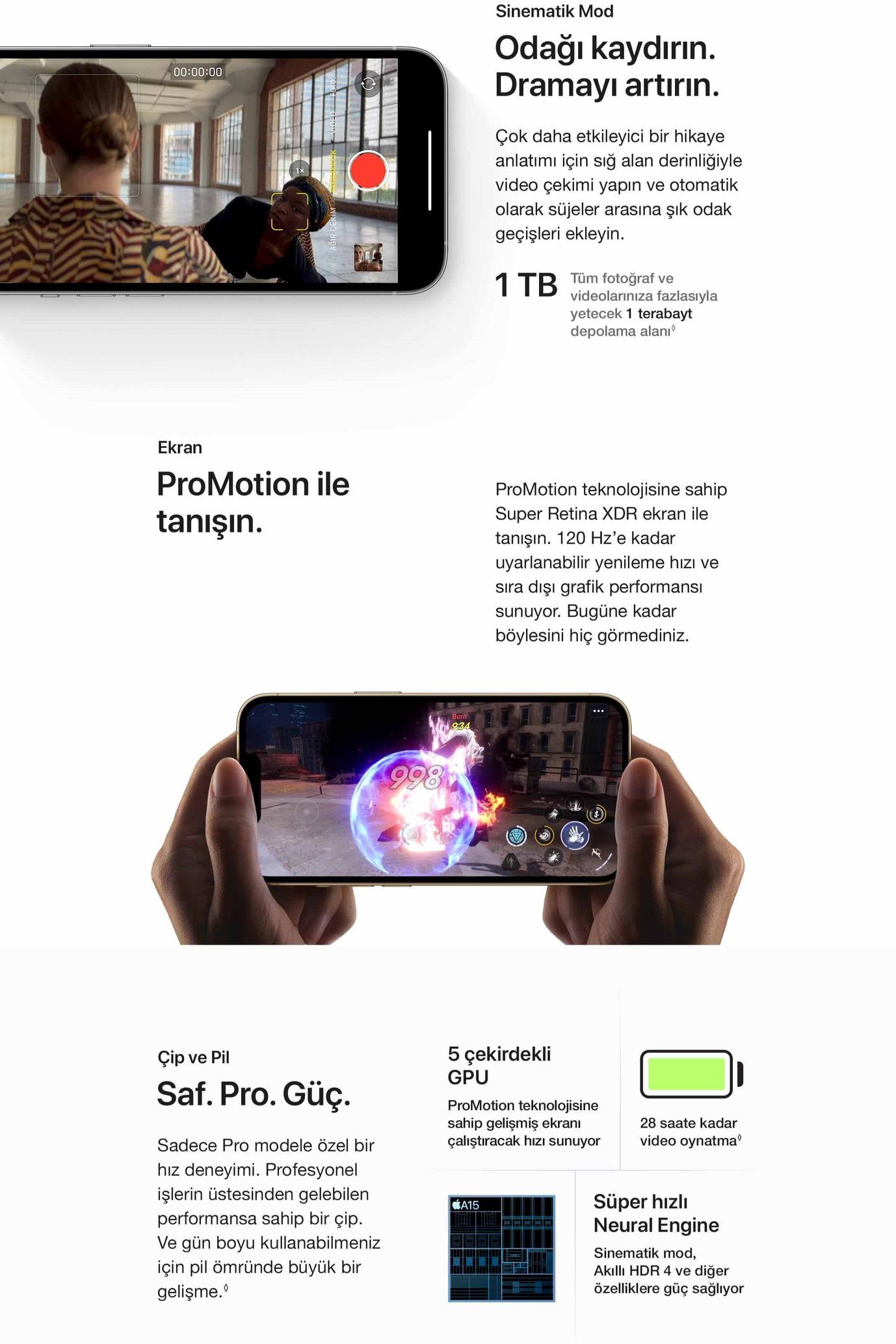 Yenilenmiş iPhone 13 Pro Max