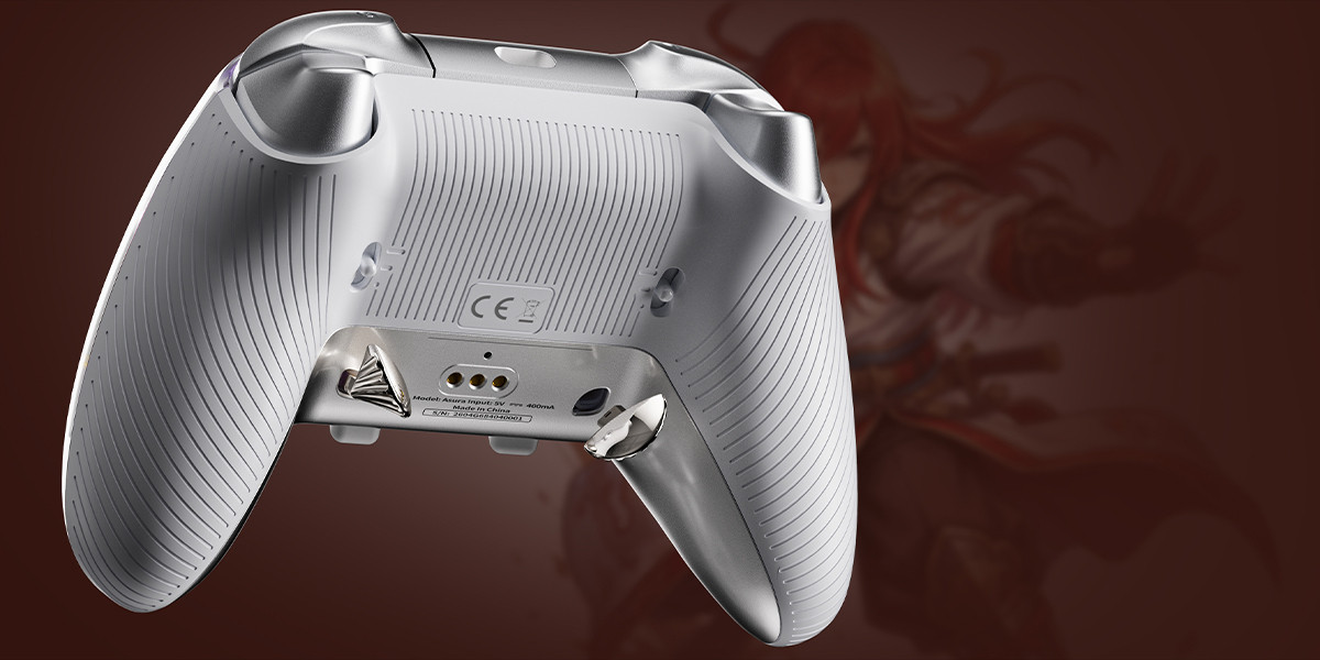 GamePower Asura Kablosuz Beyaz Gamepad (2.4G, Bluetooth, Kablolu) (PC Uyumlu & Taşıma Çantası Hediyeli)