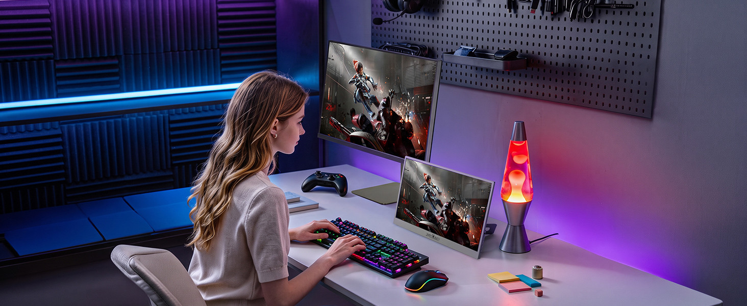 James Donkey JDP Air 15.6″ 60Hz IPS FHD Type C/HDMI Taşınabilir Monitör (Ölü Pikselde Anında Değişim)