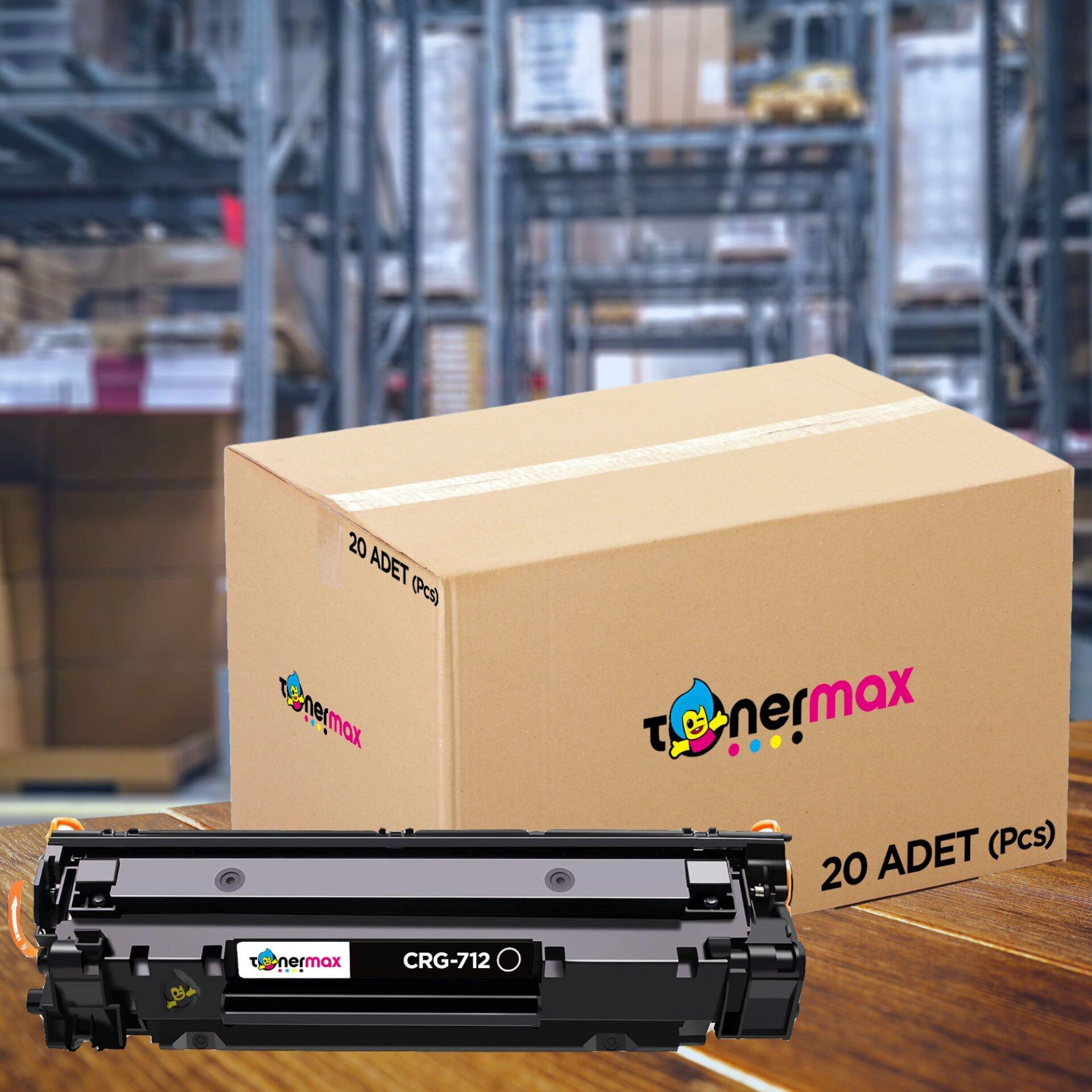 TonerMAX® TMX-CRG-712 Muadil Toner 1500 Sayfa Baskı Yapar.