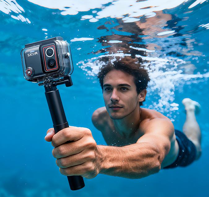 SJCAM SJ30 su altı kullanım görseli