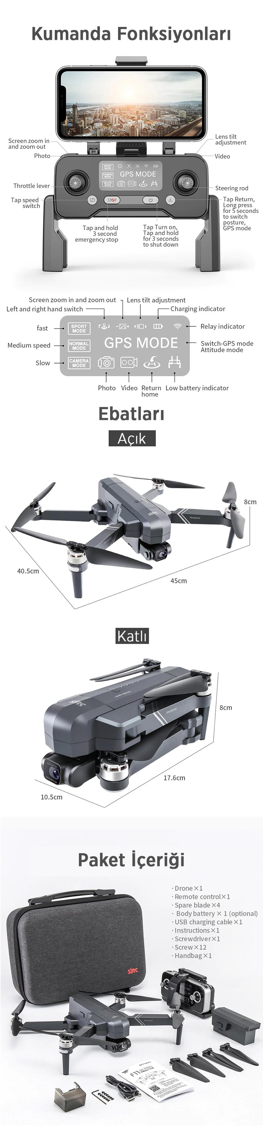 4K drone