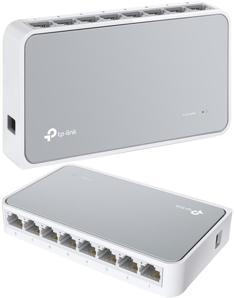 Tp-Link TL-SF1008D 8 Port 10/100 Switch