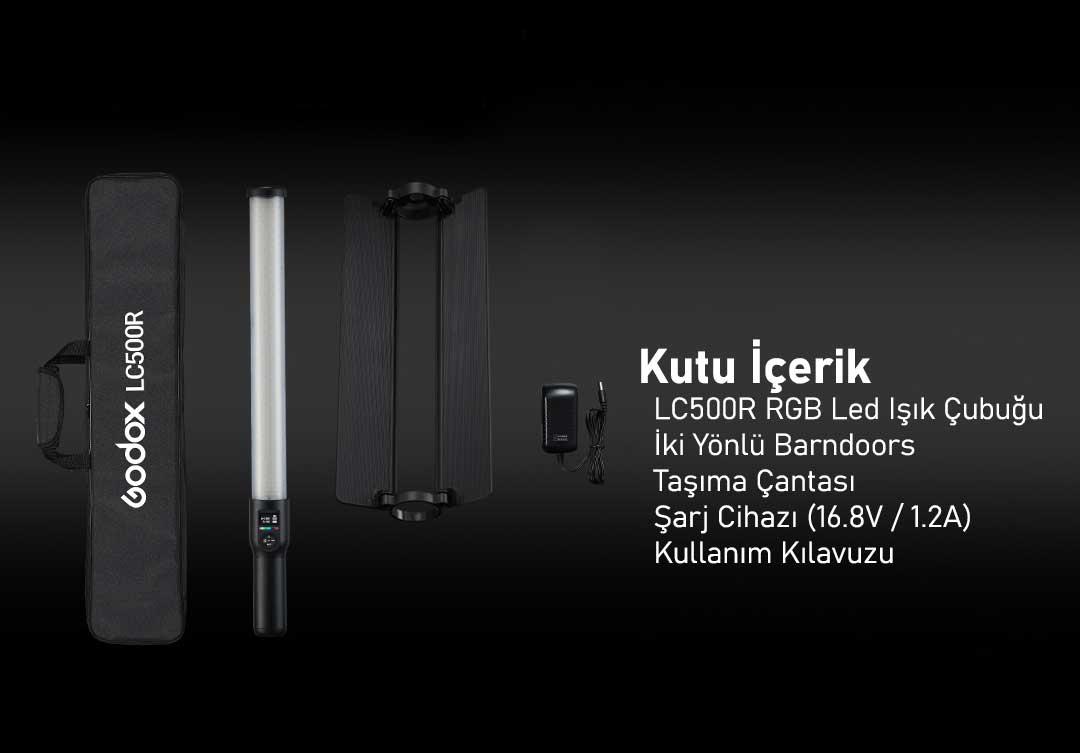 Godox LC500R RGB LED Işık Çubuğu