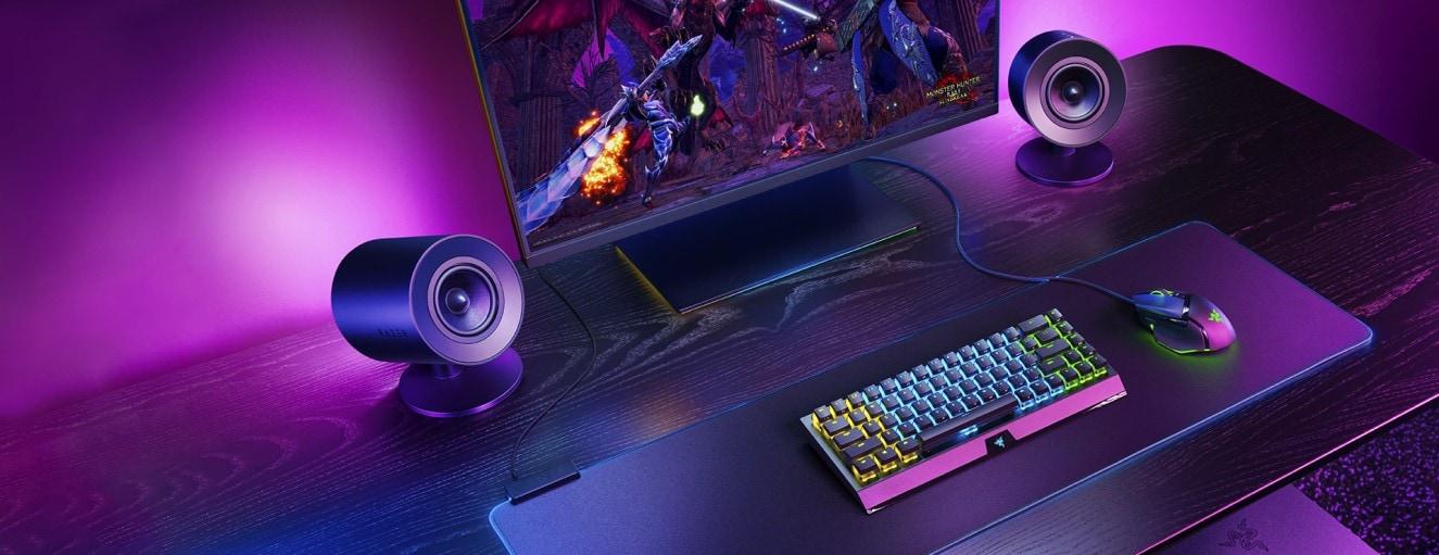 Razer nommo v2 pc hoparlör (rz05-04750100-r3g1)