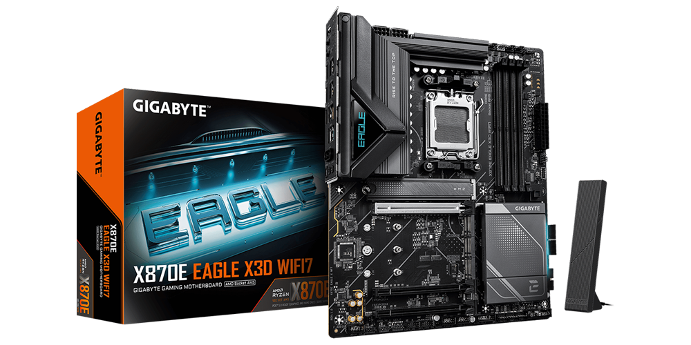 GIGABYTE X870E EAGLE X3D WIFI7 Anakart