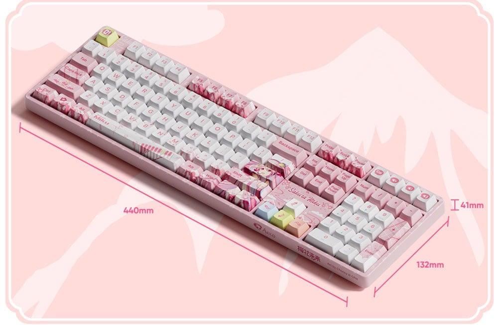 Akko Sakura Miku 5108b Plus Klavye H9