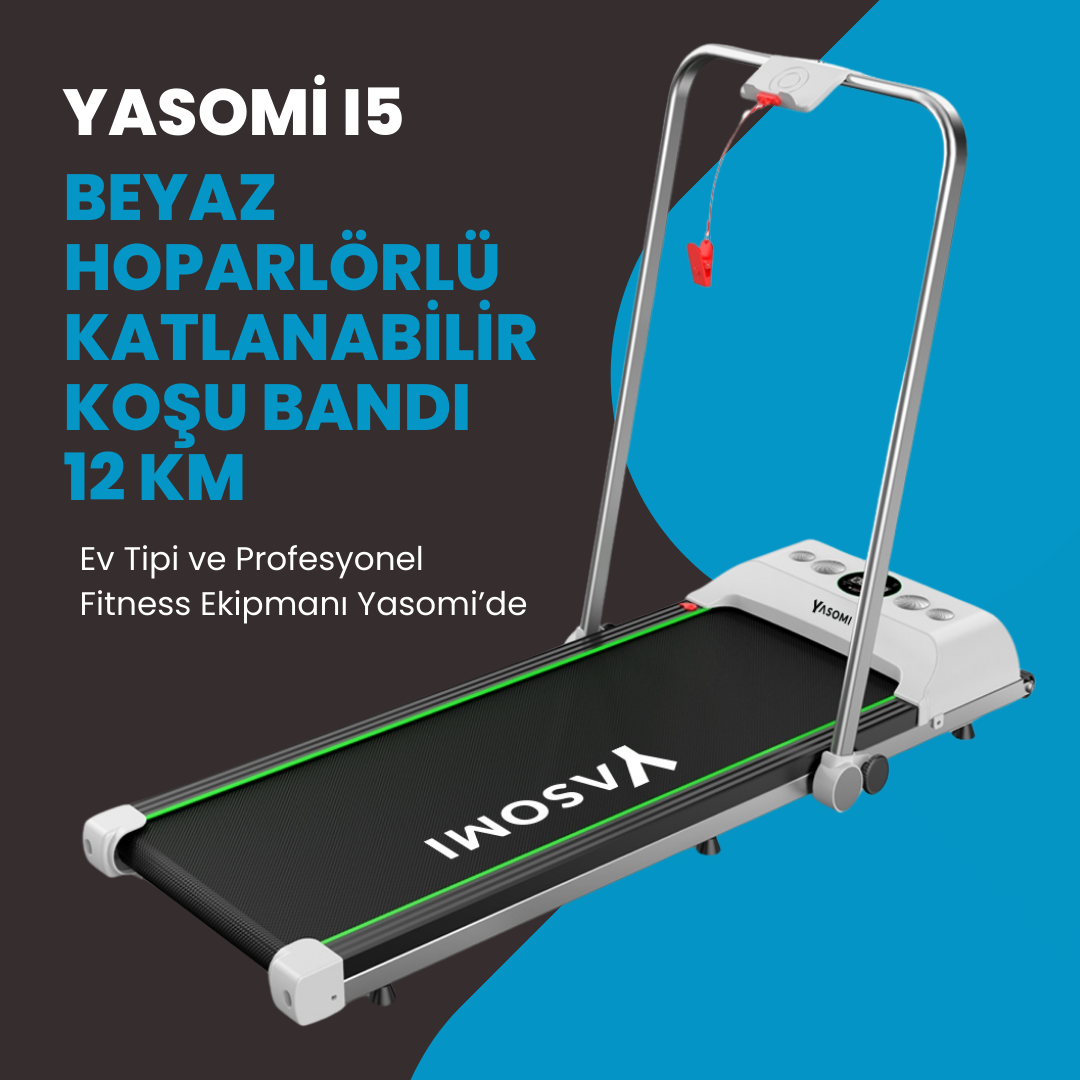 beyaz koşu bandı yasomi