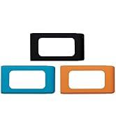 Kingston XS SSD Kauçuk Kılıf 3'lü Paket - Siyah, Açık Mavi, Turuncu - SNA-XSR1-3P