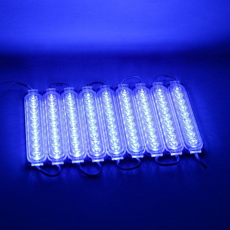 24 Volt 2.4 Watt Tek Renk Mavi 2835 Modül Led 14*32.5