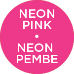 neon pembe etiket neon pembe etiket