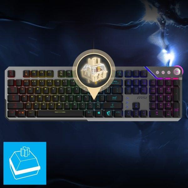 MSI STRIKE 600 Gaming Klavye H2
